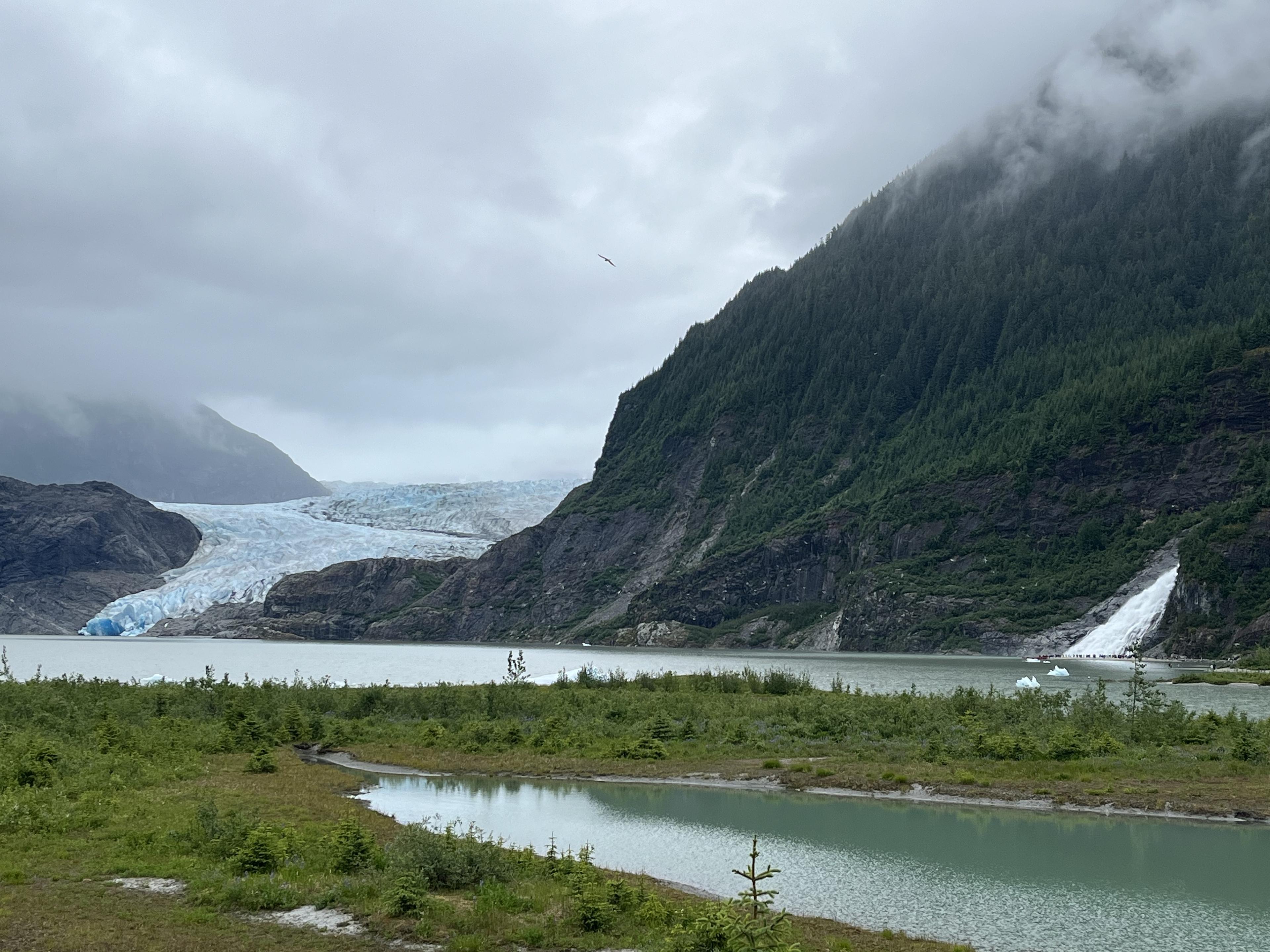 View of Mendenhall Glacier