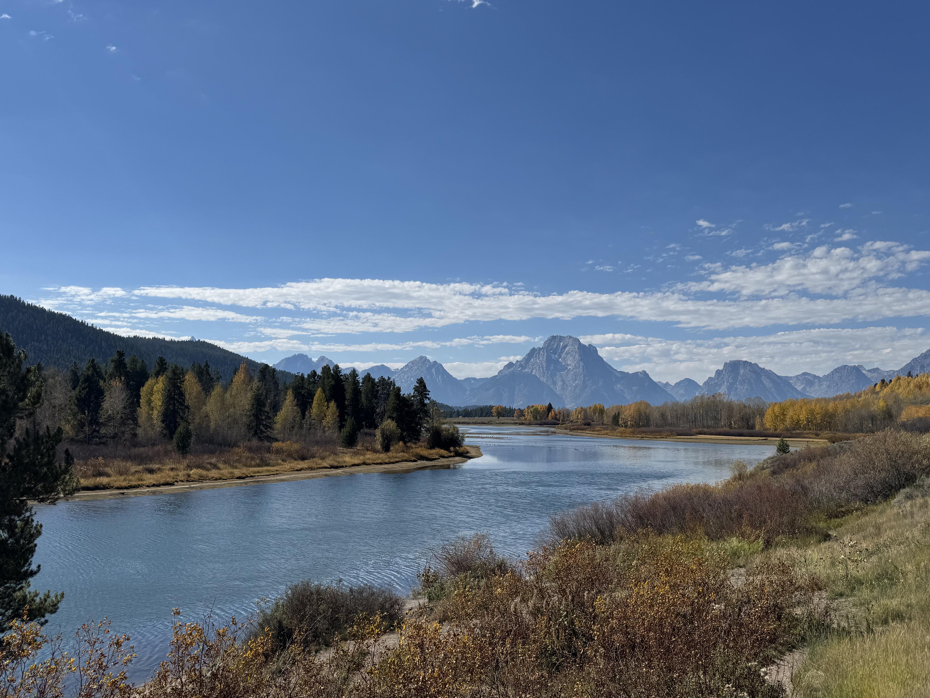 View of the Teton Range